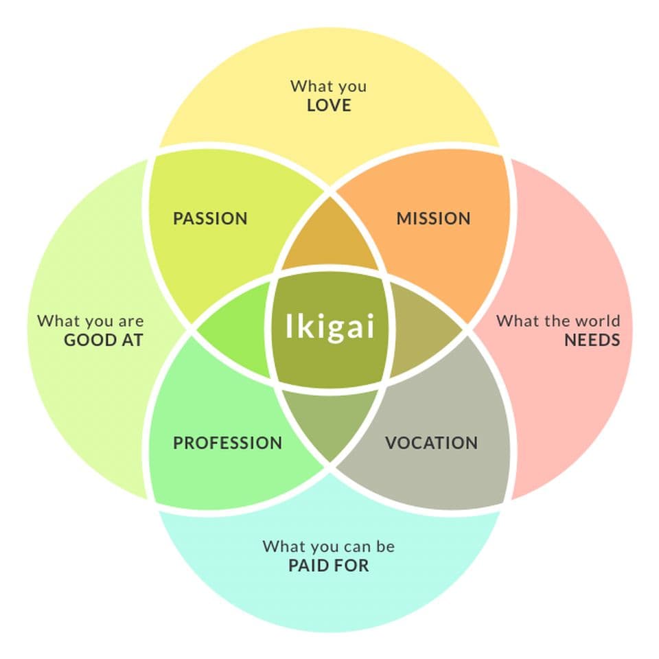 Ikigai diagram